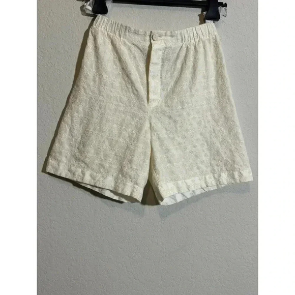 Gucci Pants - EUC Gucci Linen Embroidered Ivory Shorts $1,440